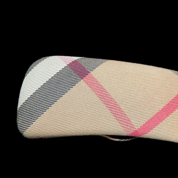 Authentic Burberry Sunglasses eyeglasses Plaid Hard Case accessories - Picture 4 of 8